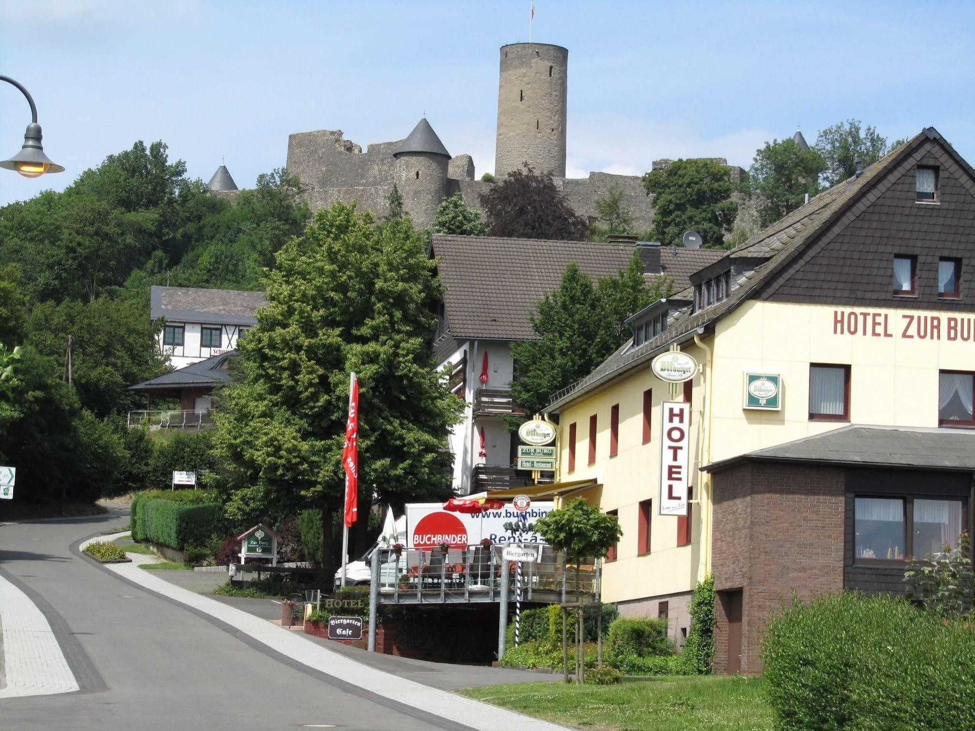Hotel Zur Burg Nuerburg Dış mekan fotoğraf